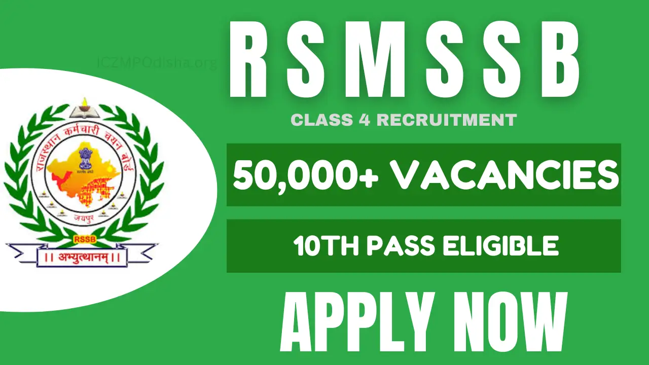 RSMSSB Class 4 Recruitment 2025