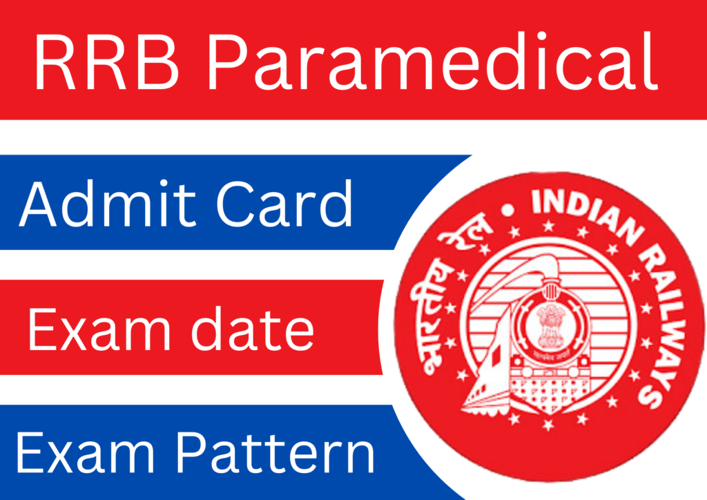 rrb paramedical staff admit card 2025