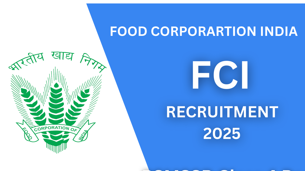 FCI Recruitment 2025